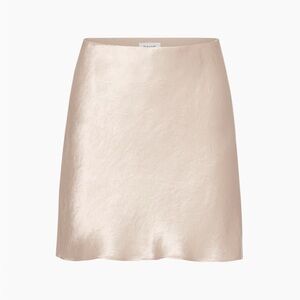 Aritzia Babaton Slip Satin Mini Skirt